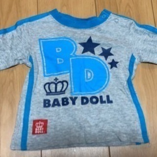 【郵送可】BABY DOLL 90サイズ長袖シャツ
