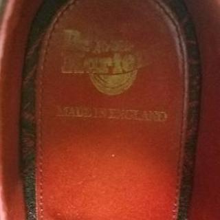 1990s 565 BLACK DENIM LOOSE FIT-Dr.Martens 1461CHERRYRED★made in England