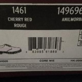 1990s 565 BLACK DENIM LOOSE FIT-Dr.Martens 1461CHERRYRED★made in England