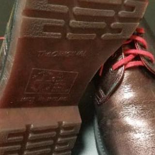 1990s 565 BLACK DENIM LOOSE FIT-Dr.Martens 1461CHERRYRED★made in England