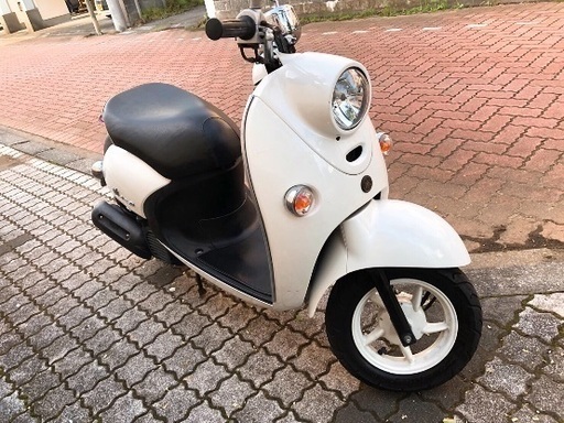 中古 YAMAHA ビーノ 白