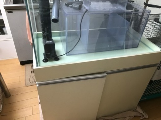 商談成立しました。90cmオーバーフロー水槽