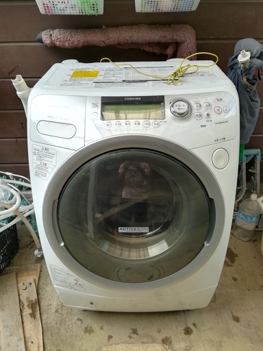TOSHIBA　ドラム洗濯機乾燥機　2010年　ZABOON　TW-Z9000L　配送可（条件有）