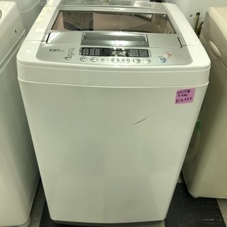 LG 全自動電気洗濯機 7.5kg WF-C75SW 2010年製