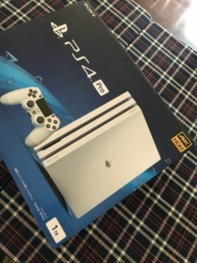 PS4pro グレイシャーホワイト美品
