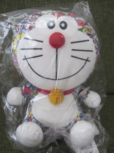 (終了）完売品☆ 新品タグ付■ ユニクロ×村上隆コラボ ドラえもん ぬいぐるみ■レア柄あり■のび太の家 恐竜 タイムマシン 藤子F不二雄 ドラミ