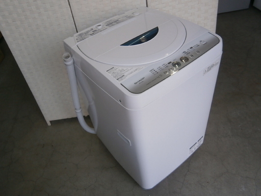 川崎市・横浜市無料配送　洗濯機　シャープ　4.5K　ES-FG45L　2013年製