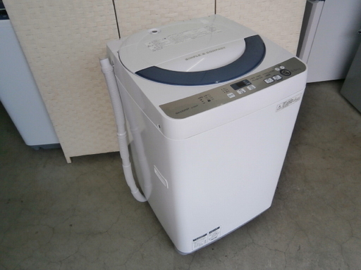 川崎市・横浜市無料配送　洗濯機　シャープ　5.5K　ES-GE55R　2016年製
