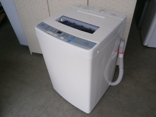 川崎市・横浜市無料配送　洗濯機　アクア　6K　AQW-S60D　2016年製