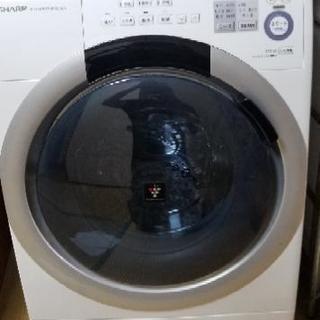 ✨美品✨SHARP 2017年製 ドラム式洗濯機 コンパクト7kg 定価123,110