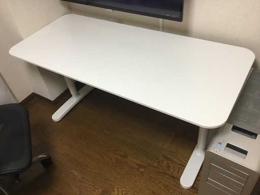 IKEA BEKANT イケア べカント オフィスデスク 140×60 ホワイト