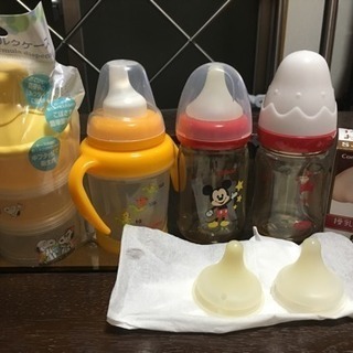 新生児哺乳瓶、マグマグ、ミルクケースセット