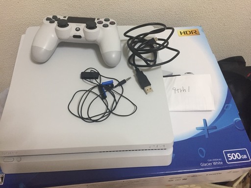 中古 PS4(CUH-2100A 500GB)＋モンスターハンターワールド