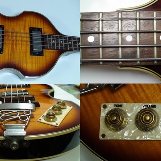 バイオリン（ビオラ）ベース☆Epiphone ☆希少☆ギグバック付