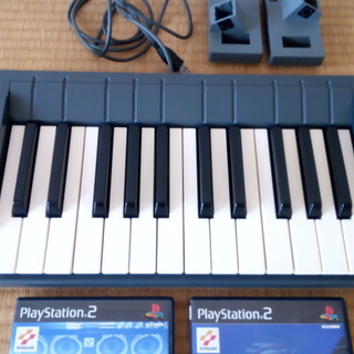 キーボードマニアコントローラーソフト２本付き Gu 川崎のテレビゲーム Ps2 の中古あげます 譲ります ジモティーで不用品の処分