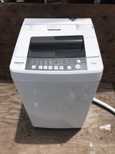 ハイセンス 5.5キロ 洗濯機2016年