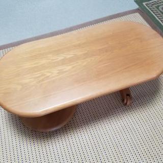 可動式木製テーブル