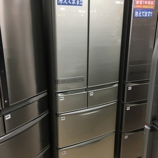 安心の6ヶ月保証！465L6ドア冷蔵庫