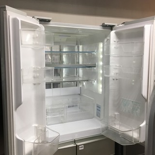 安心の6ヶ月保証！465L6ドア冷蔵庫