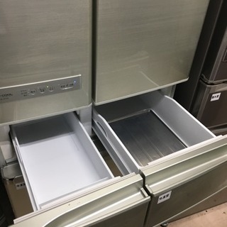 安心の6ヶ月保証！465L6ドア冷蔵庫