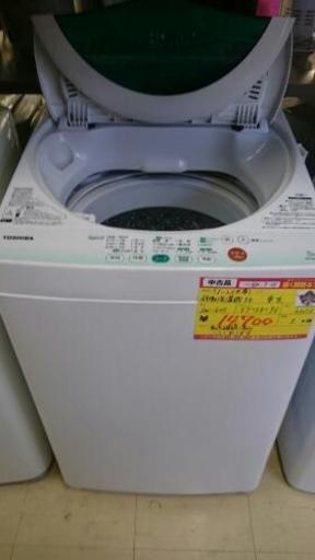 全自動洗濯機5K 東芝 AW-605 (高く買取るゾウ中間店)