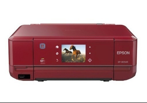 EPSONプリンター  レッド