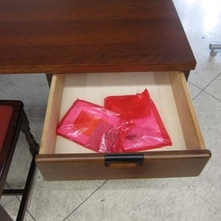 maruni/マルニ家具 本棚付き机 3点セット デスク 書斎机