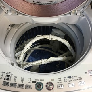 2014年製 SHARP 8.0kg洗濯機 Ag+イオン ES-GE80L