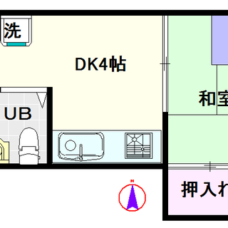 🌟ジモティー限定格安プラン🌟【メゾンみぎわ】Ｃ号タイプ！1ＤＫタ...