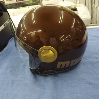 momo DESIGN ファイタージュニア ヘルメット Ｓサイズ ブラウン