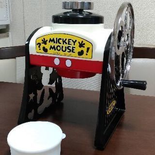 値下 ディズニー ミッキーマウス かき氷機 アンティークスタイル Kubo 世田谷の調理器具 製菓用具 の中古あげます 譲ります ジモティーで不用品の処分
