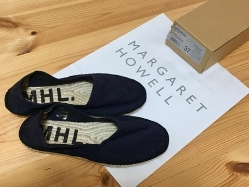 新品 マーガレットハウエル スリッポン ネイビー MHL
