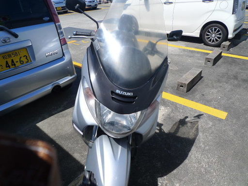 スズキ　スカイウエーブ２５０ｃｃ　CJ41A　ヨシムラマフラー付き　絶好調完動美品
