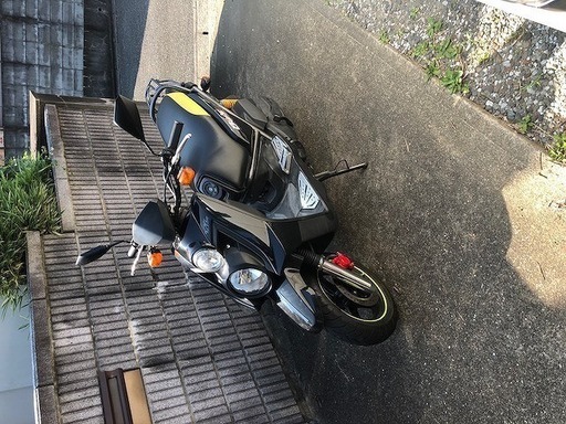 個性的なフロントマスク　ヤマハ・BW's１２５