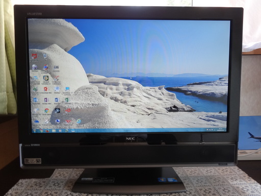 NEC２３型Fil液晶ワイド高速i5/4GB★VW770/DS6B/windows7homeprenlum64bitテレビが観られます。