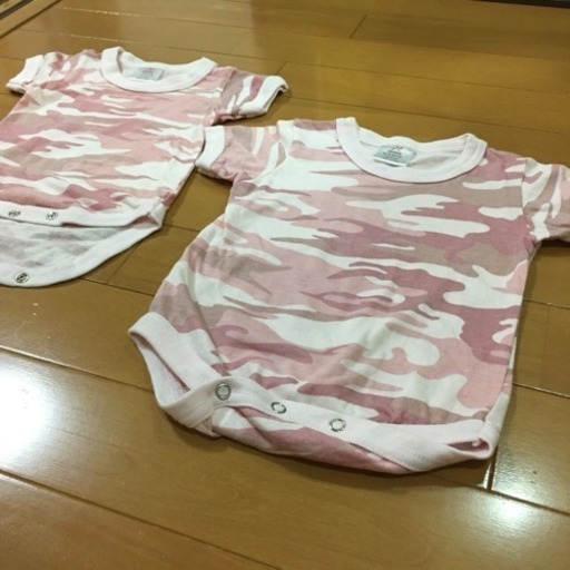 値下げ ピンクの可愛い迷彩柄 ロンパース 9 12 まおちゃん 高知のベビー用品 ベビー服 の中古あげます 譲ります ジモティーで不用品の処分