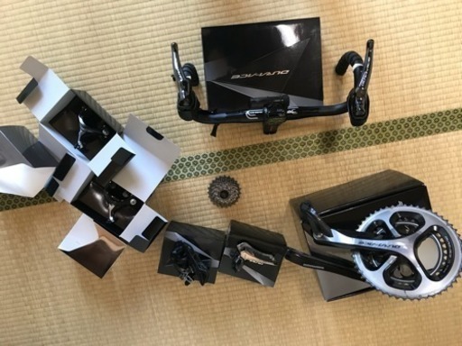 送料無料 美品 duraace コンポセット 9100+9000ミックス