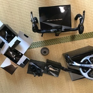 送料無料 美品 duraace コンポセット 9100+9000...