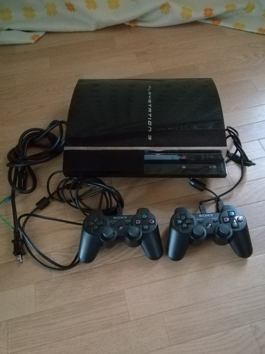 PS3　本体　　CECHA00　コントローラー2個　ACケーブル　動作確認済