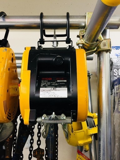 リョービ(RYOBI) ウインチ WI-61C(21M)【リライズ野田愛宕店】【引取限定】【中古良品】１点限り早い者勝ち！
