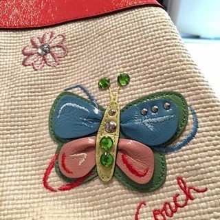 未使用タグ付き】コーチ◇ストロートート◇ かご 