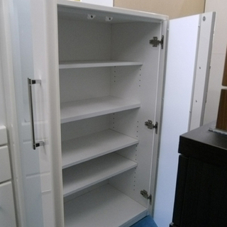 札幌市 ニトリ キッチンカウンター 120cm幅 エナメル 白/ホワイト