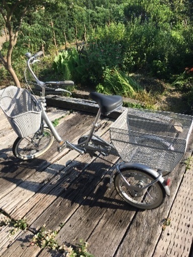 三輪自転車 オンライン 3ヶ月使用 シニア