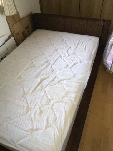 バリ風ベッド マサ 吉田のベッド ダブルベッド の中古あげます 譲ります ジモティーで不用品の処分 バリ風ベッド マサ 吉田のベッド ダブルベッド の中古あげます 譲ります ジモティーで不用品の処分