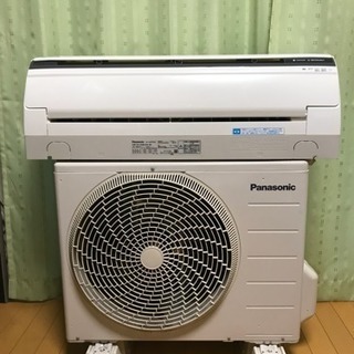 週末大幅値下げ④‼️12畳まで❗️2018年❗️取付込❗️お掃除ロボット搭載エアコン❗️ 2024年型 パナソニックナノイーフィルターお掃除ロボット搭載