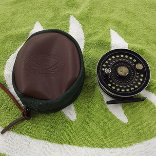 ORVIS オービス　PRESENTATION  EXRⅢ　プレゼンテーション　旧ロゴ　裏銀　フライリール　札幌　　西岡発