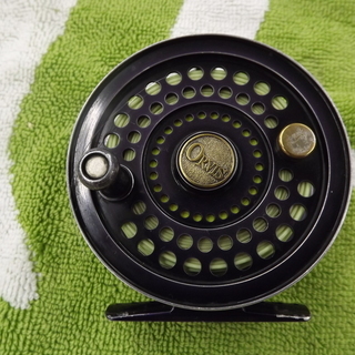 ORVIS オービス　PRESENTATION  EXRⅢ　プレゼンテーション　旧ロゴ　裏銀　フライリール　札幌　　西岡発