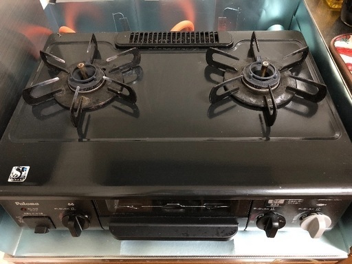 【中古】ガスコンロ パロマ/LPガステーブル