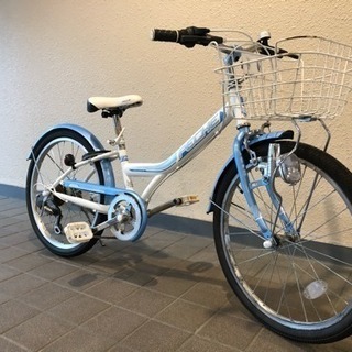 ジュニアサイクル　22インチ　女の子　あさひ自転車 札幌引取り限定 子供用 女の子 ジュニア キッズ 22インチ 自転車 あさひオリジナル