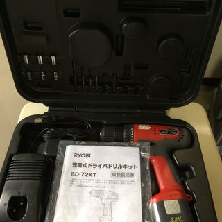 RYOBI　リョービ　BD-72KT　充電式ドライバー　電動ドリ...